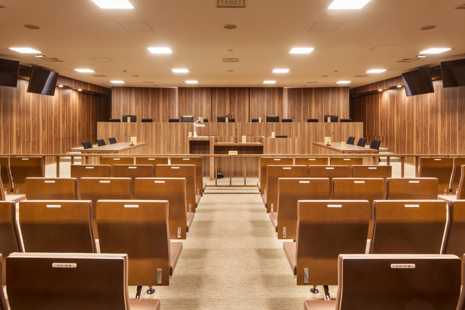 日本文化大学 法廷教室
